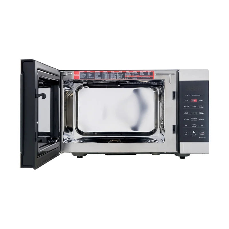 3-in-1 Air Fry Microwave Oven 900W Stainless Steel Convection Cooking Multi-Function Auto-Cook Air Fryer Countertop Kitchen