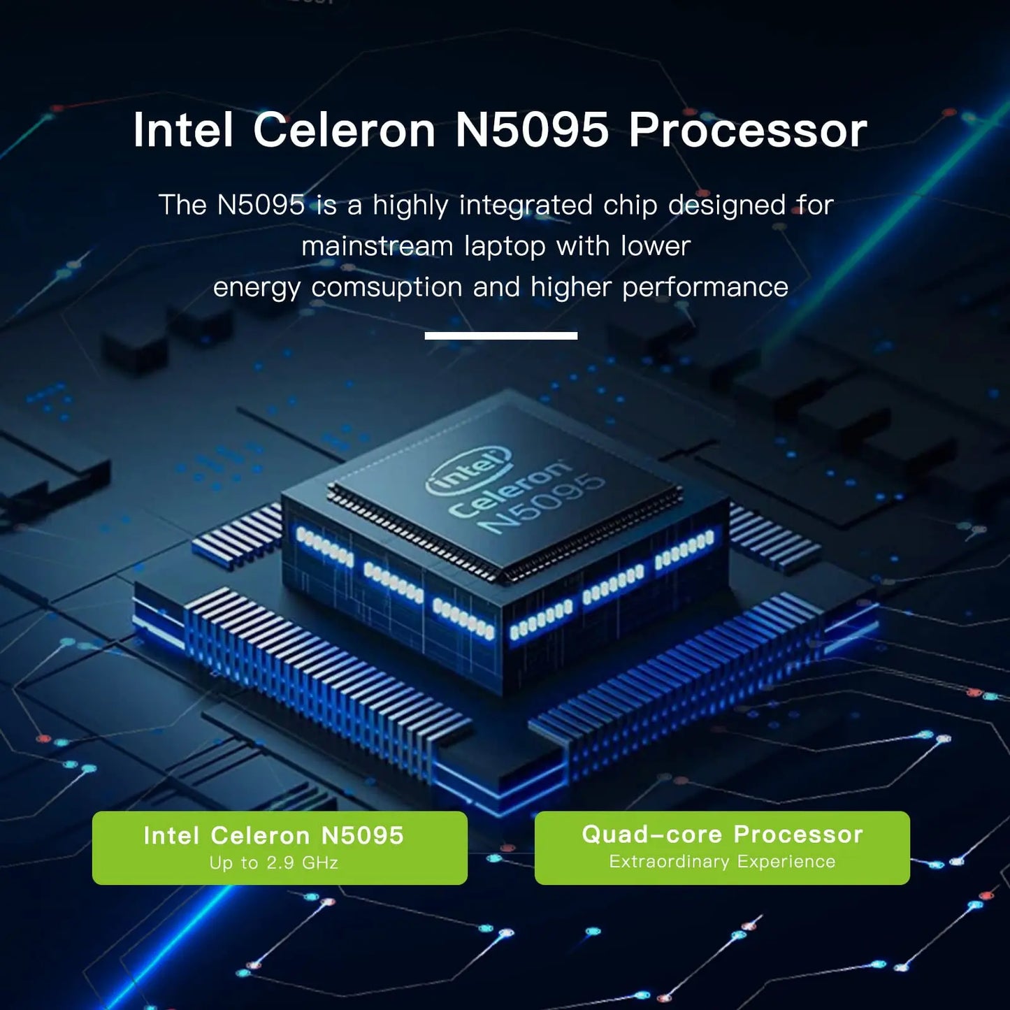 Bestski 15.6 Inch Laptop Intel N5095 Processor 12GB RAM 512GB SSD IPS Display 1080P Windows11 38000mWh Battery Computer Notebook