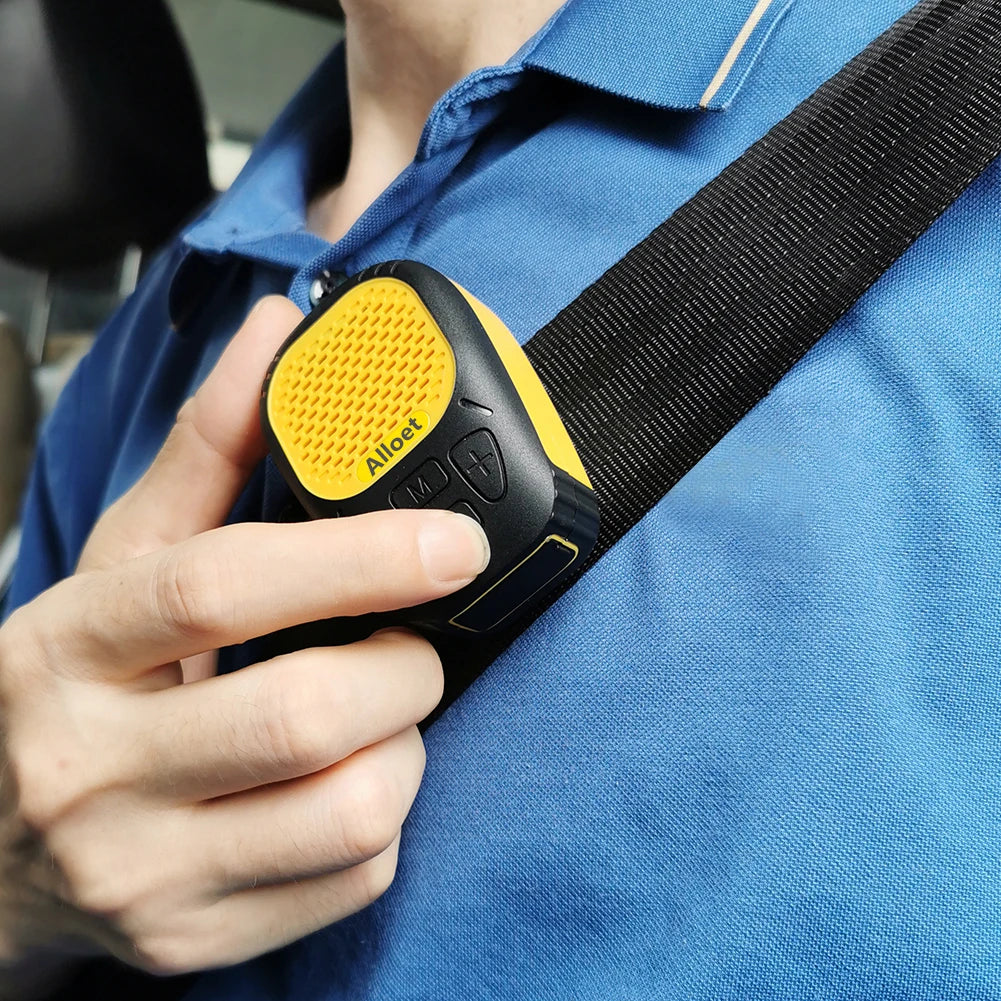 Wearable Bluetooth-Compatible5.3 Speaker Built-in Mic Jobsite & Outdoor Wearable Speaker Mini Speaker for Hands-Free Music/Calls