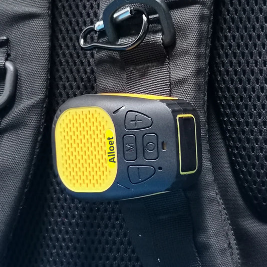 Wearable Bluetooth-Compatible5.3 Speaker Built-in Mic Jobsite & Outdoor Wearable Speaker Mini Speaker for Hands-Free Music/Calls