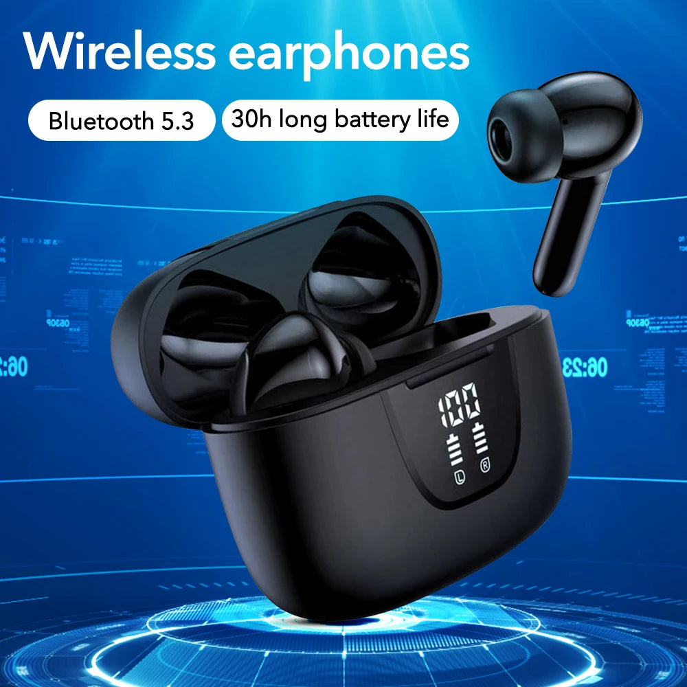 Mpow S42 Active Noise Cancelling Earphones Bluetooth 5.3 TWS Headset 30H Playback In-Ear ANC TWS Earbuds for iPhone Smartphone