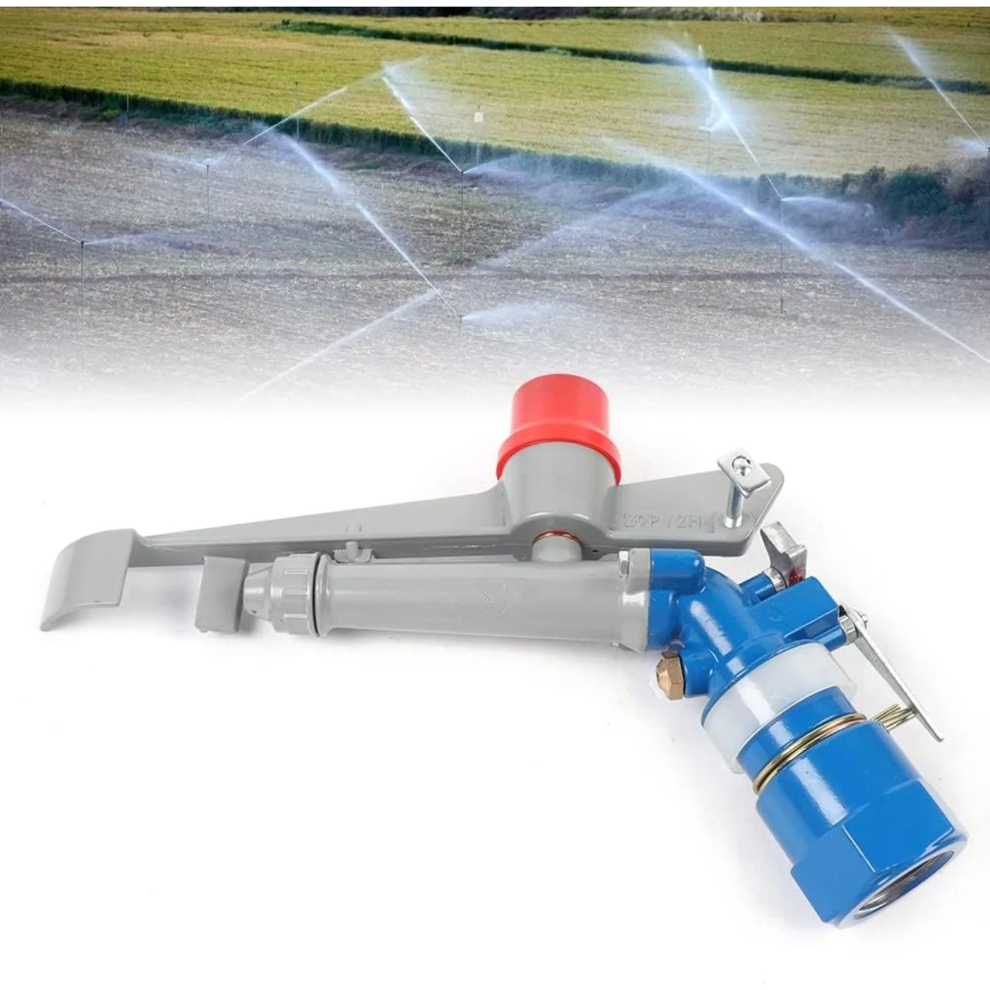 Agriculture Irrigation Sprinklers,360° Adjustable Large-Area Irrigation Spray Gun for Farms, Orchards, Tea Gardens, Forestry