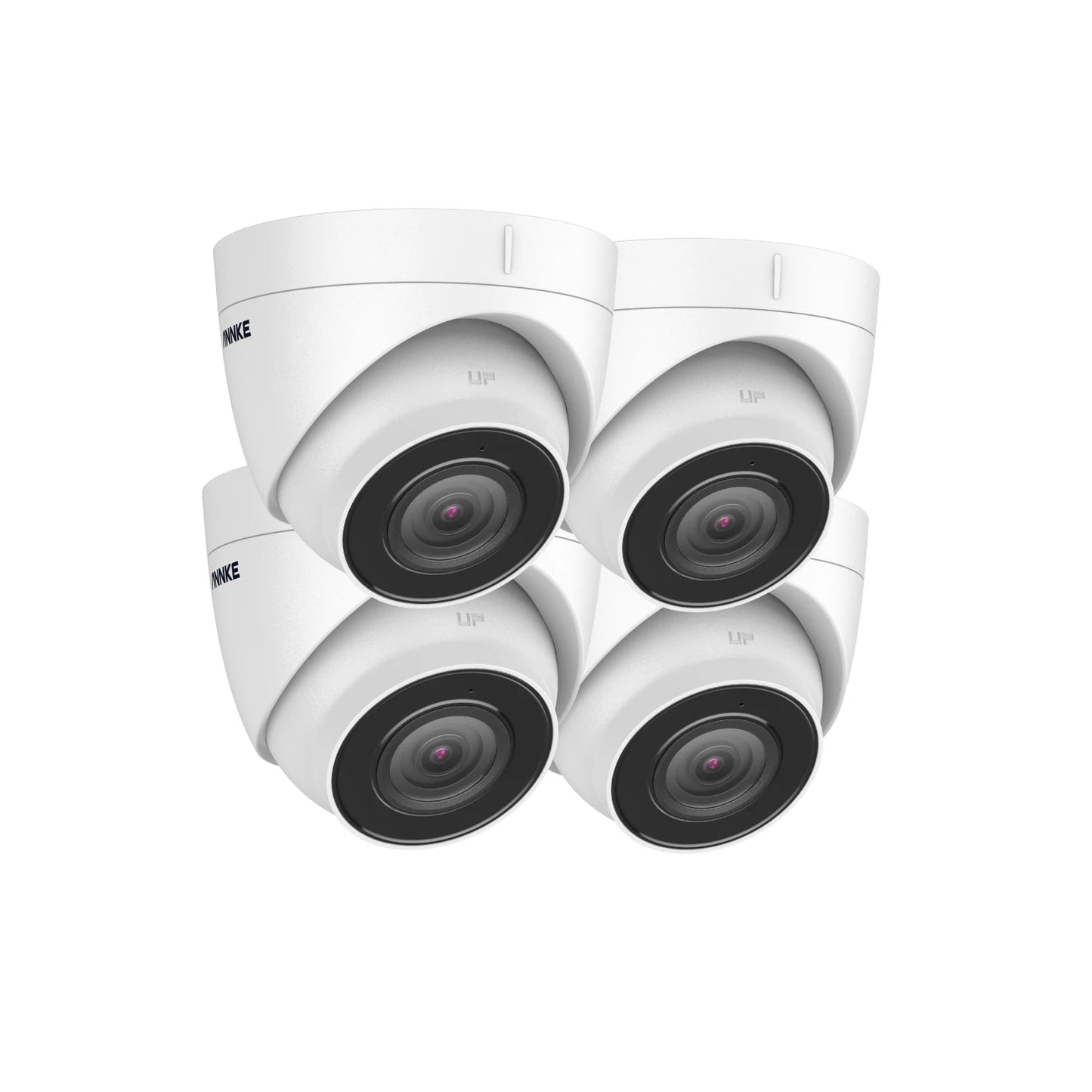 ANNKE 4X Ultra HD 8MP POE Camera 4K Outdoor Indoor Weatherproof Security Network Bullet EXIR Night Vision Email Alert Camera Kit