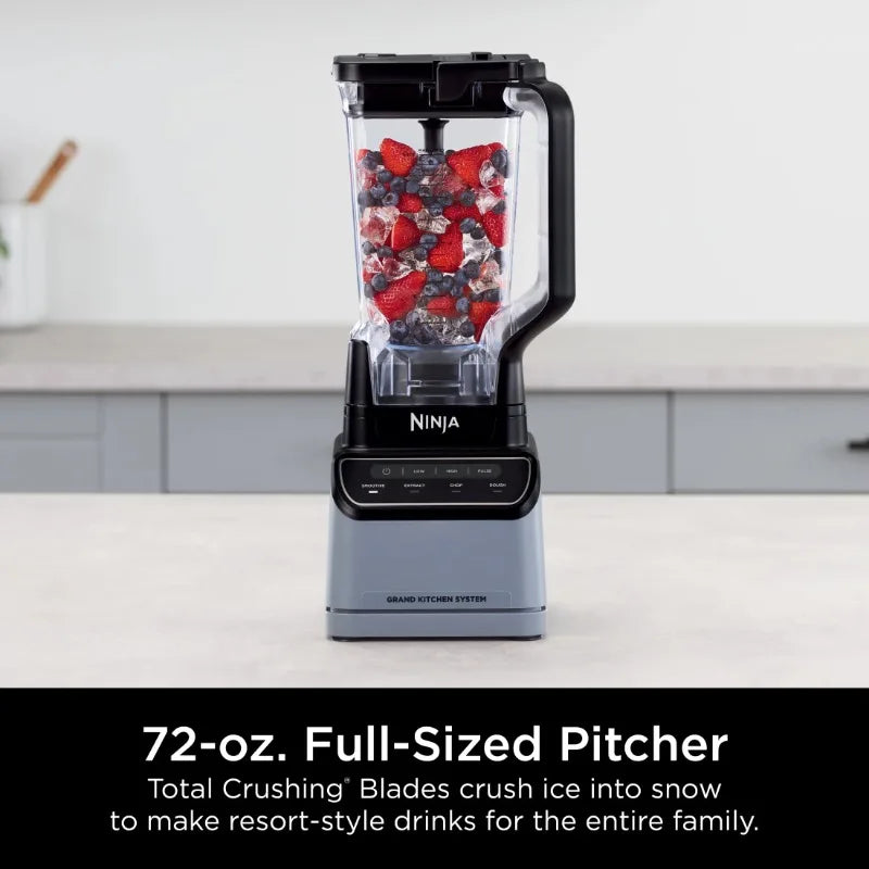 Ninja® Grand Kitchen System 1200, Blender, 4 Preset Auto-iQ® Programs, KS500