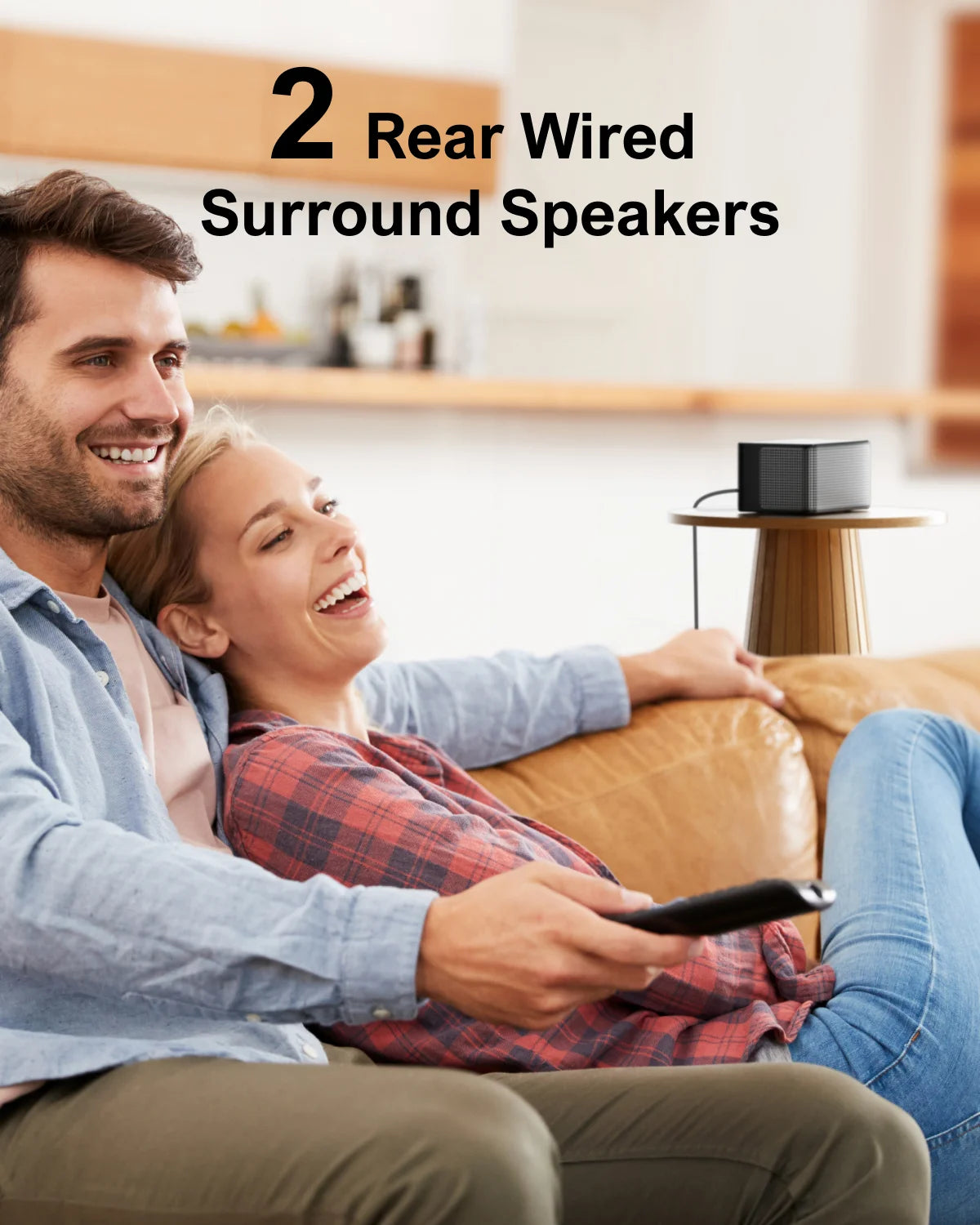 ULTIMEA 7.1 Soundbar with Dolby Atmos and APP Control, Home Theater Bluetooth Speaker with Wrieless Subwoofer&4 Surround Speaker