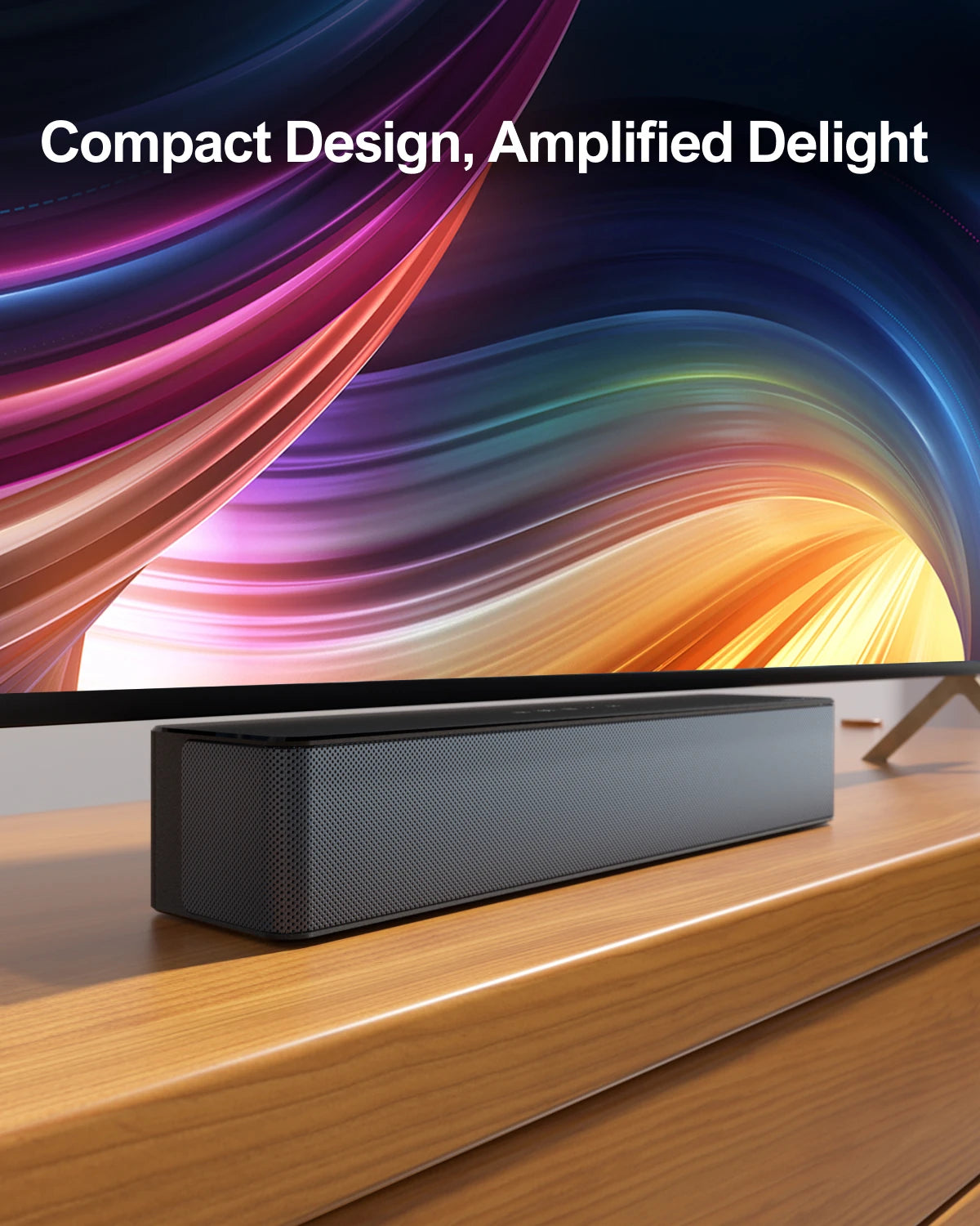 ULTIMEA 320W 5.1 Soundbar with Wireless Subwoofer & 2 Surround Speakers, 3D Surround Sound System Home Theater, APP Control