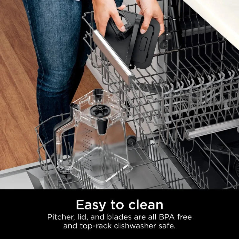 Ninja® Grand Kitchen System 1200, Blender, 4 Preset Auto-iQ® Programs, KS500