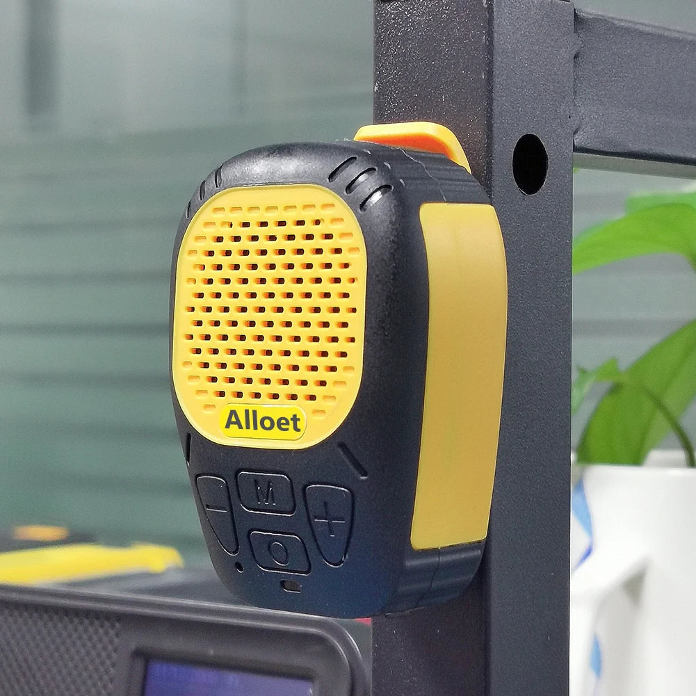 Wearable Bluetooth-Compatible5.3 Speaker Built-in Mic Jobsite & Outdoor Wearable Speaker Mini Speaker for Hands-Free Music/Calls